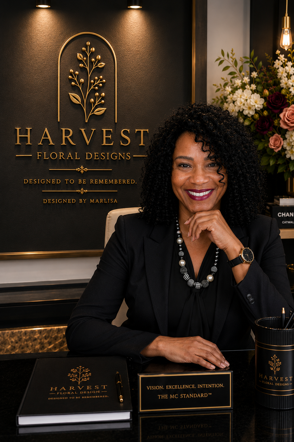 Marlisa Capps, Founder of Harvest Floral Designs